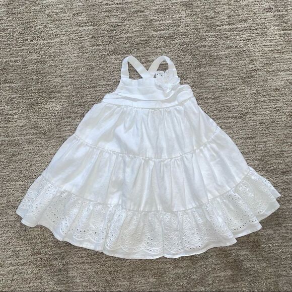 🏷️ 5 for $25 - OLD Navy Lace Tiered Dress - Picture 1 of 5